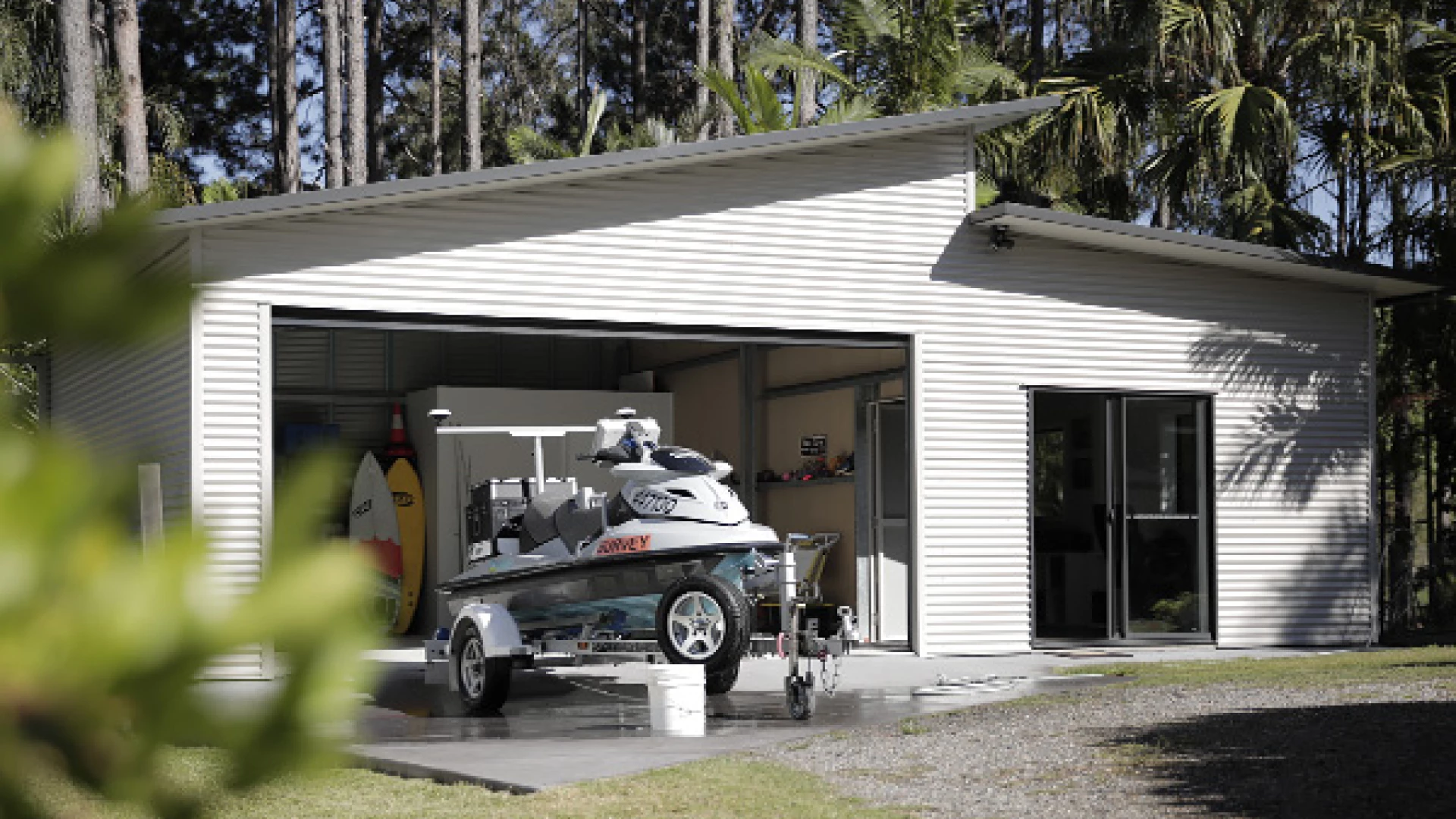 Garage with Studio